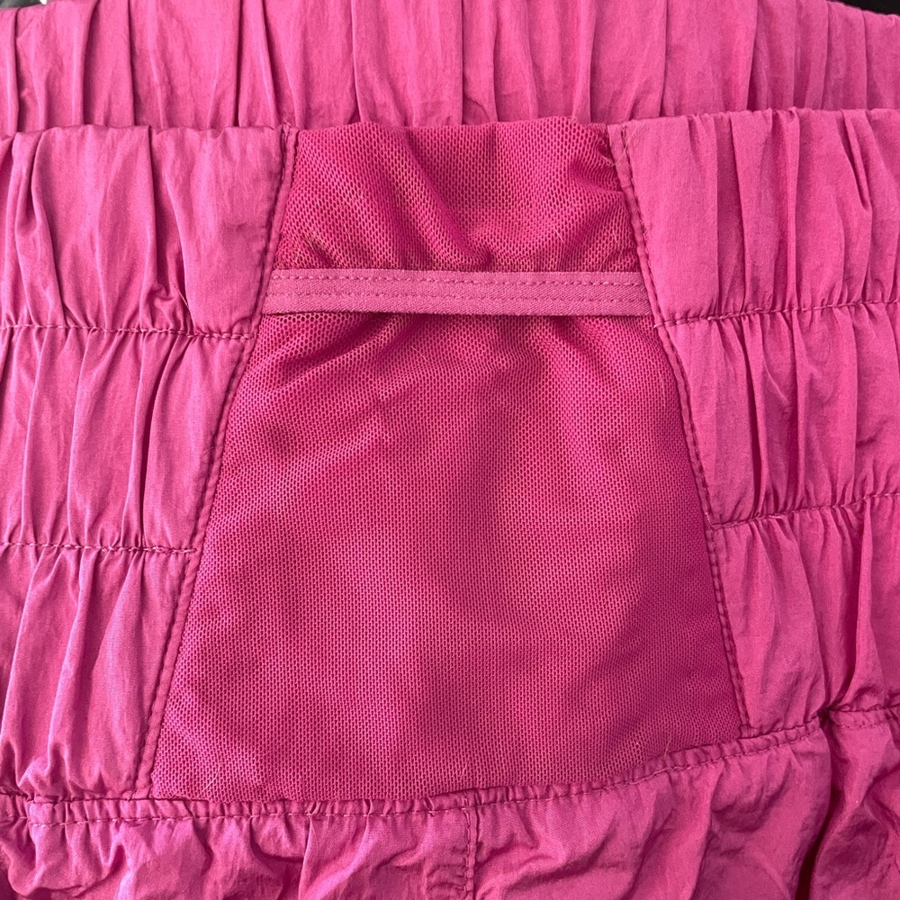 Free People Movement Pink Running Shorts Flowy Athletic High Rise Lined Medium - Picture 4 of 8